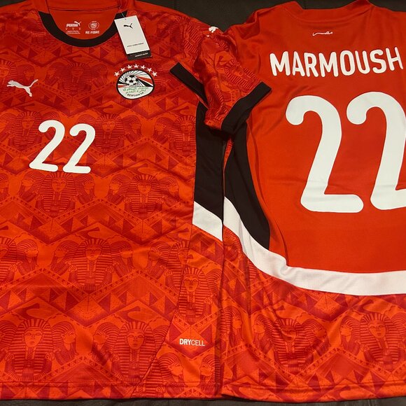 EGYPT National Team OMAR MARMOUSH Men's JERSEY Sz M,L,XL,2XL New Tags by Puma - Picture 1 of 6